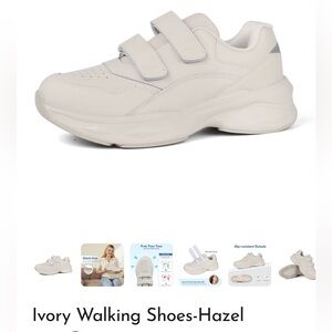 Diabetic-Friendly Shoes with Secure Strap W size 9 without box